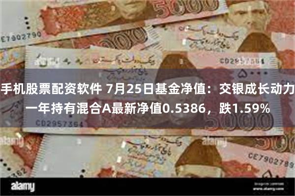 手机股票配资软件 7月25日基金净值：交银成长动力一年持有混合A最新净值0.5386，跌1.59%