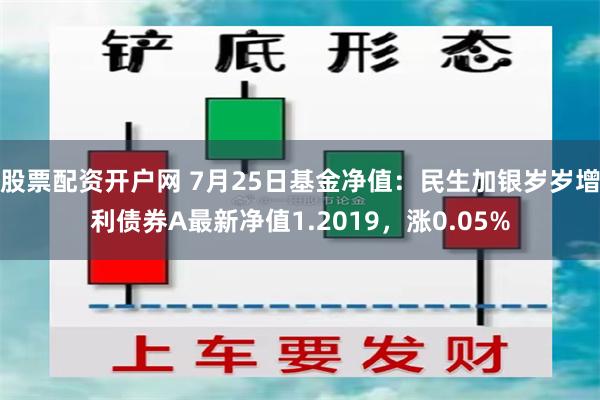 股票配资开户网 7月25日基金净值：民生加银岁岁增利债券A最新净值1.2019，涨0.05%