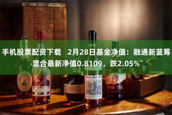 手机股票配资下载   2月28日基金净值：融通新蓝筹混合最新净值0.8109，跌2.05%